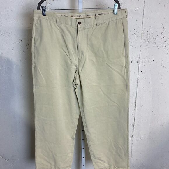 #157 TOMMY BAHAMA Wide Leg Khaki Chinos - Picture 7 of 11